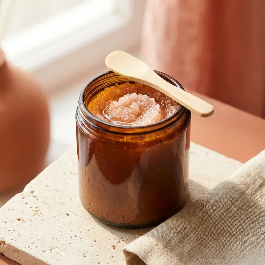 Himalayan body scrub base