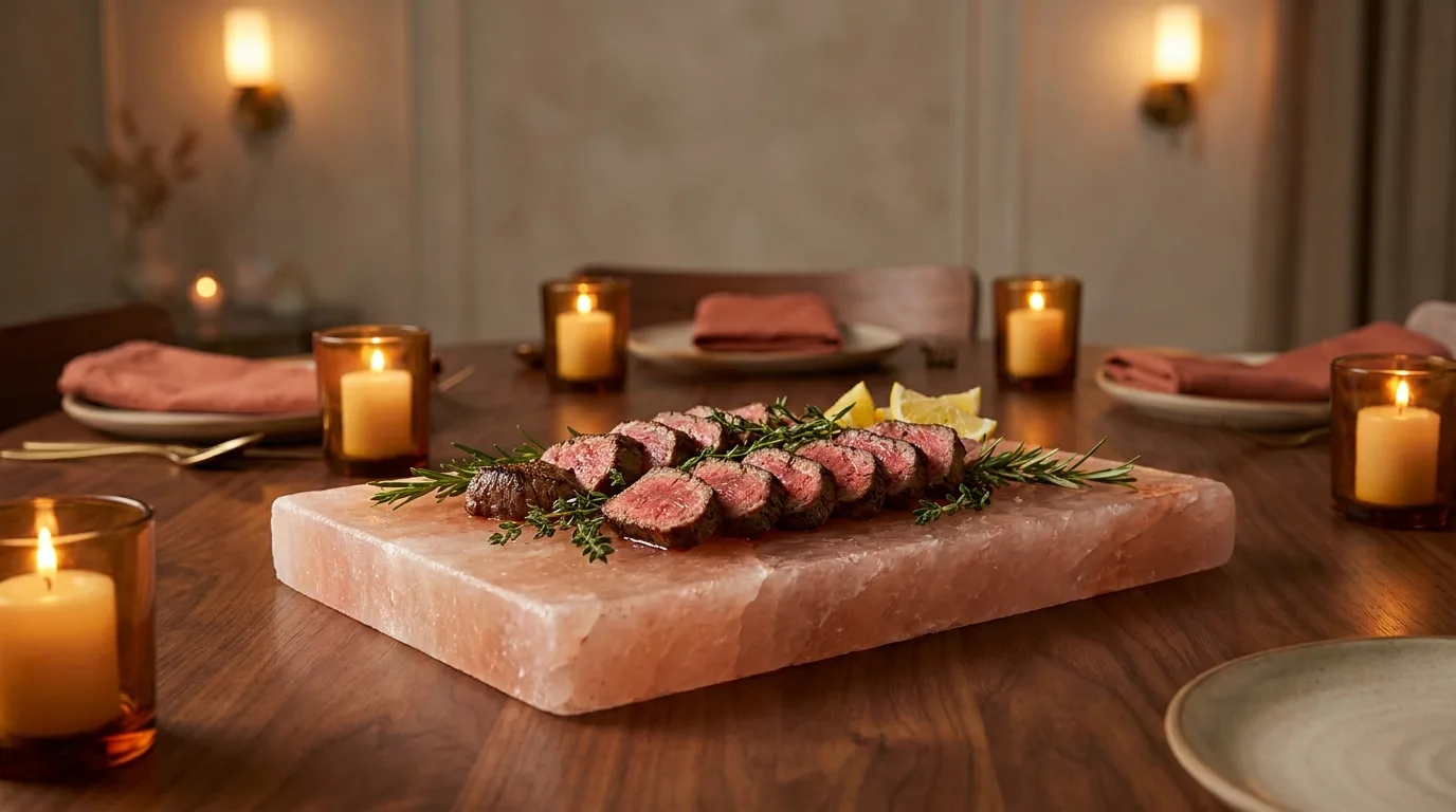 Himalayan salt bbq grilling slab